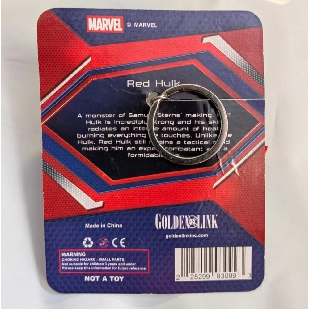 Captain America Brave New World RED HULK Keychain Cinemark Theatres Exclusive